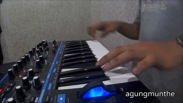 Bruno Mars - 24K Magic (synth bass cover)