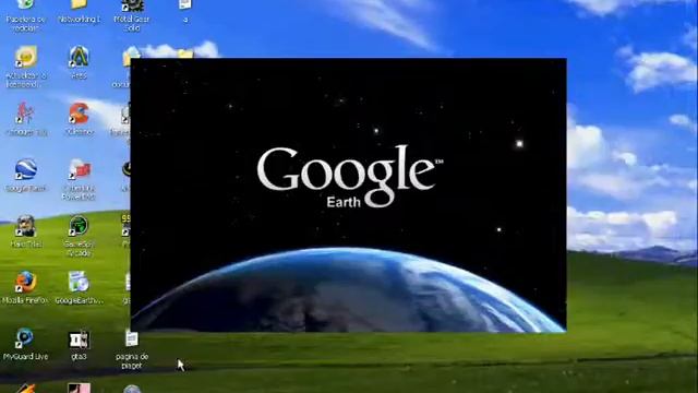google earth en la luna