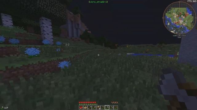 ХАРДКОРНОЕ ВЫЖИВАНИЕ С МОДАМИ - Первая лачуга - Minecraft