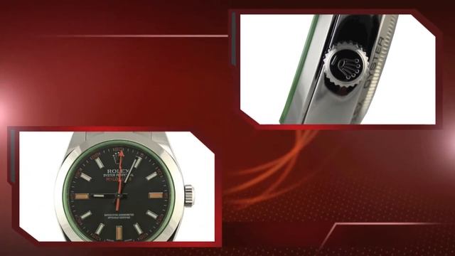 Iconic Watches 14 : Milgauss 116400GV ROLEX