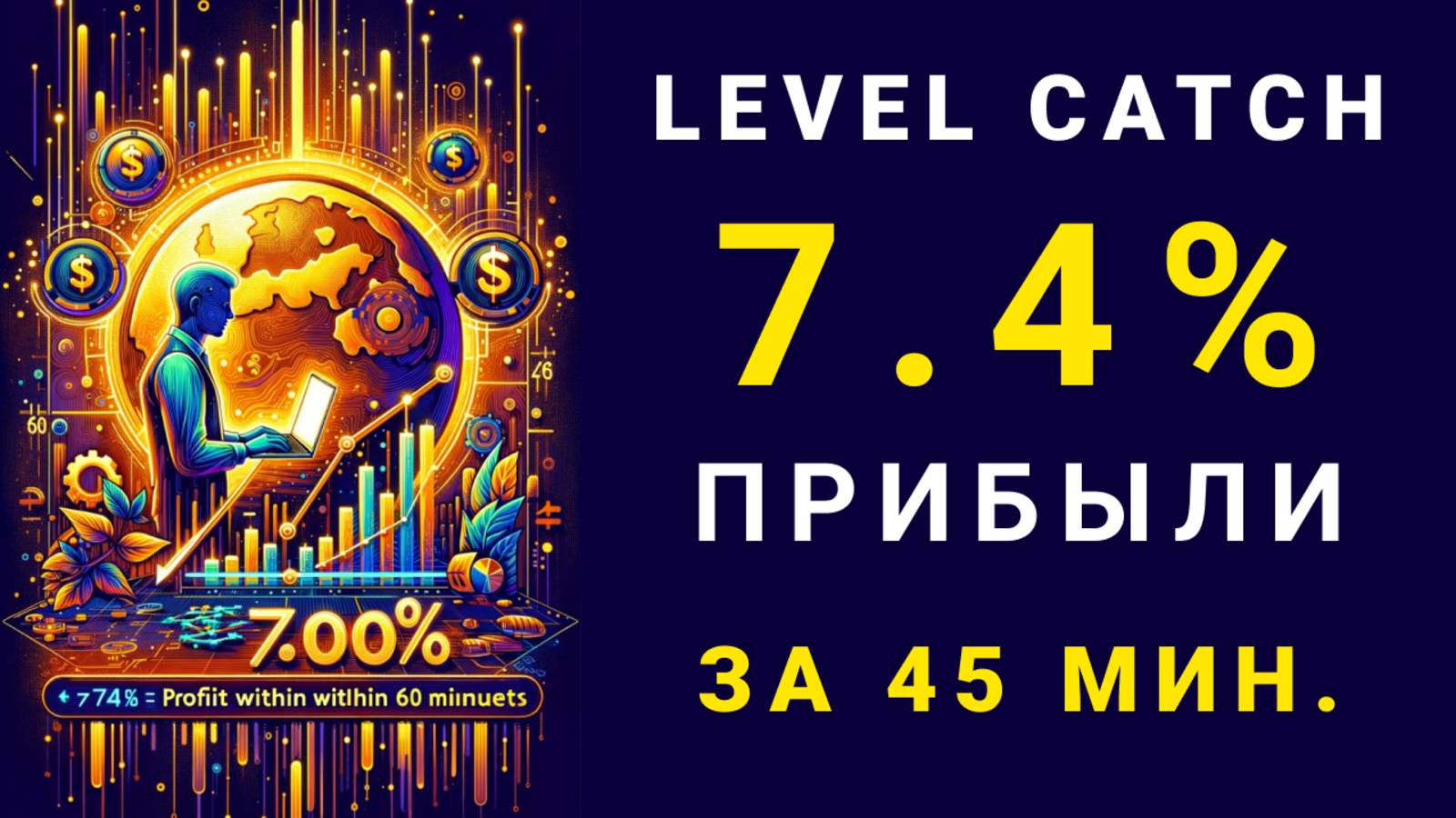 Онлайн торговля 4 февраля 2024 год - 7.4% за 45 минут