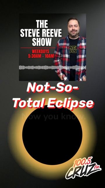 Not-So-Total Eclipse #SolarEclipse