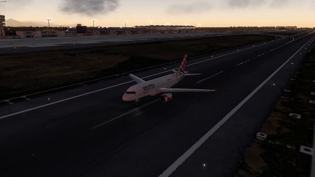 X-Plane 11 | A319 Volotea Airlines | Butter Landing in Alicante