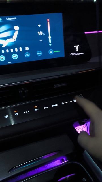 фишка климата на CHERY TIGGO 7 PRO MAX FL