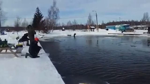 Открытая вода зимой