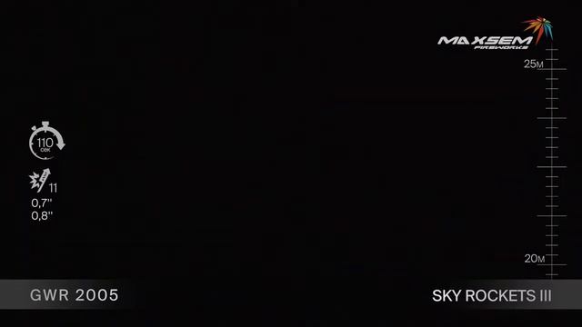 Ракеты SKY ROCKETS III GWR2005