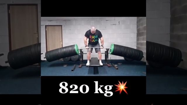 World 🌍 record on deathlifting | 820 KG |