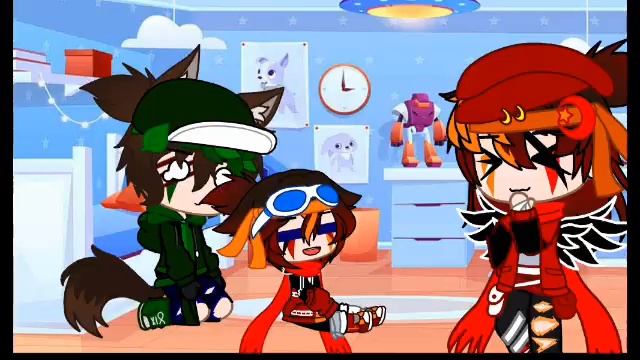 (Прикол)//"Бублик держись"//{Gacha club}