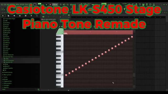 Casio LA Piano Soundfont and Remade AIX Piano Soundfonts