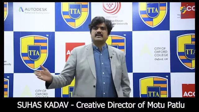 Chance to Meet Mr. Suhas Kadav Sir - Creative Director - Maya Digital Studios (P) Ltd .