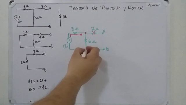 Teorema de thevenin y norton
