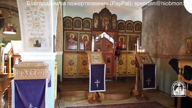 Часы, изобразительные и вечерня. 3-я седмица Поста, вторник.
