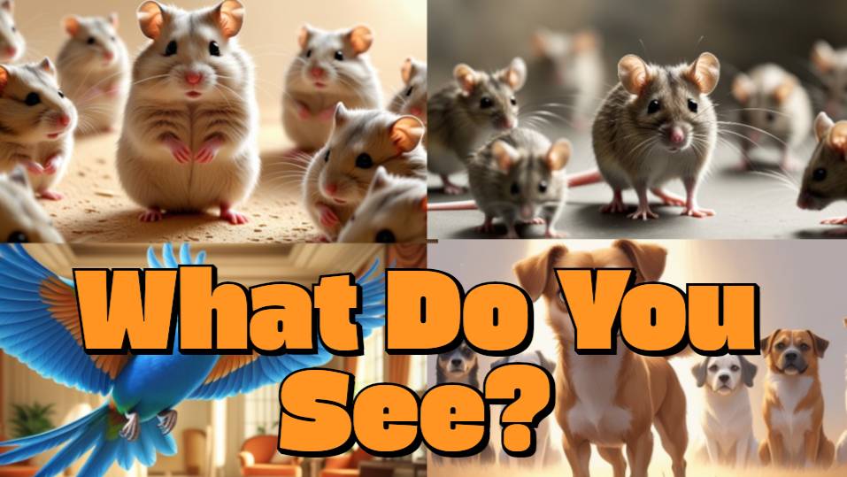 🎥 "Что ты видишь?" – Весёлая песня о животных для детей! 🐹🐦🐶