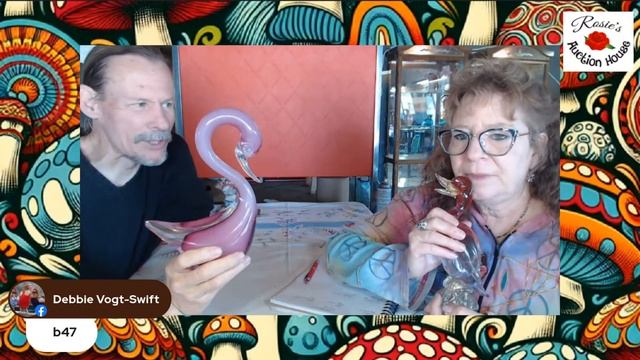 live vintage sale with Rosie & George!  Auction Prices Realized! #vintage #auctionmarket  #sales