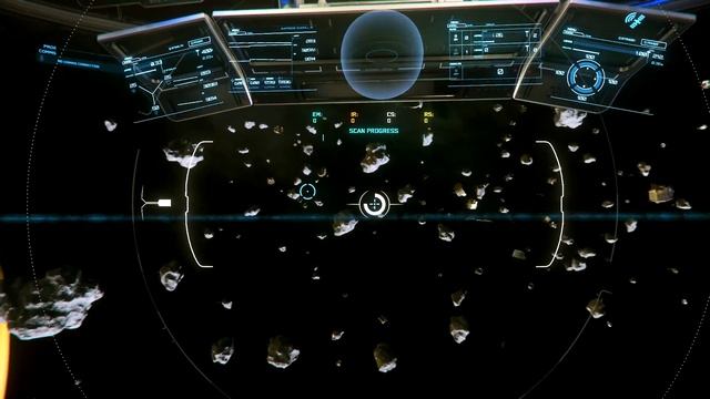 Star Citizen Video - Visiting moon Aberdeen and his meteorite cluster