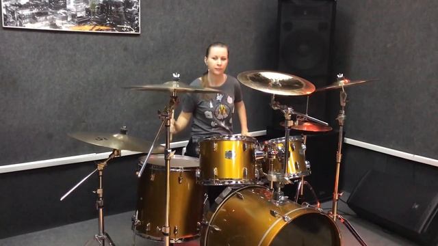 Ludmila Malaya (Selenseas) - Testing New Drums ZILDJIAN S FAMILY ROCK CYMBAL SET