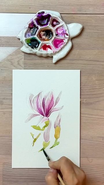 #watercolor #aquarelle #painting #акварель #illustration #botanicaldrawing #скетч #иллюстрация #art