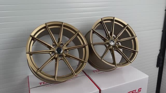Диски SRL F184 19 8.5/9.5J вес 9,1kg Satin Bronze