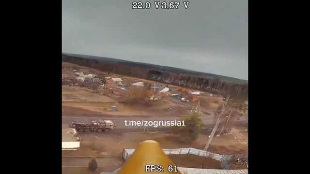 Подборка новых ударов по транспорту противника в курском приграничье с применением дрона "Князь Ванд