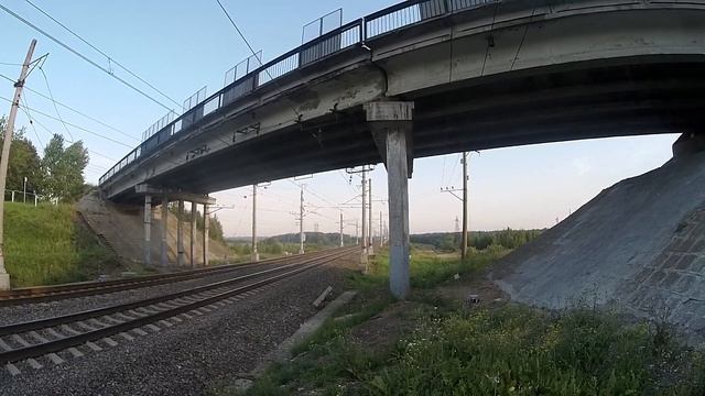 "Сапсан без Перьев" в Колпино. ЭВС1-005