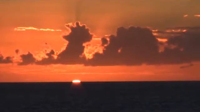 B. Anders  Green Flash Sunset