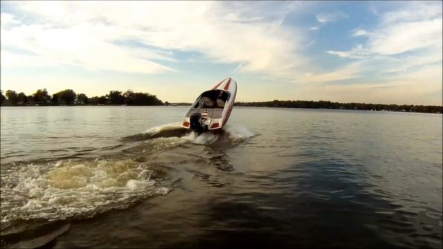 Allison Grand Sport 225 Mercury Promax Wheelie Launch