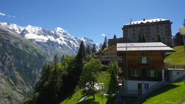 Мюррен Швейцария 4K 🇨🇭