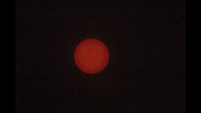 Venus Transit 6-5-2012 North Shore.mov