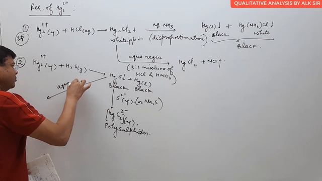 3 Qualitative Analysis in Chemistry (CATION) | Qualitative Analysis mercury