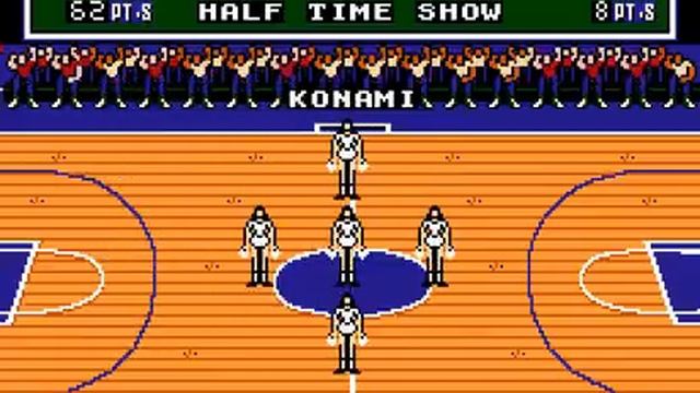 NES Прохождение [315] Double Dribble