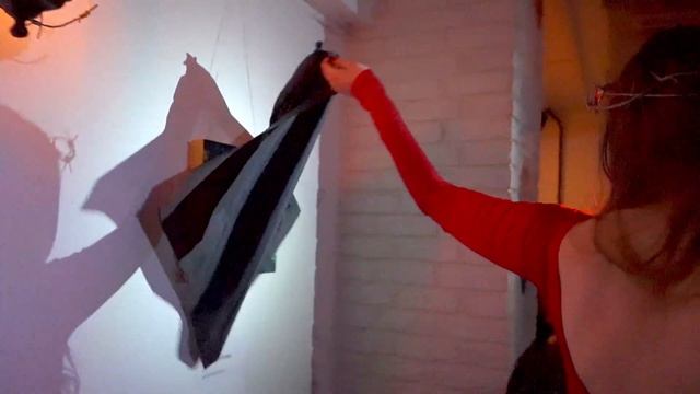 White Apocalypse Performance For Exhibition. Boketto Style