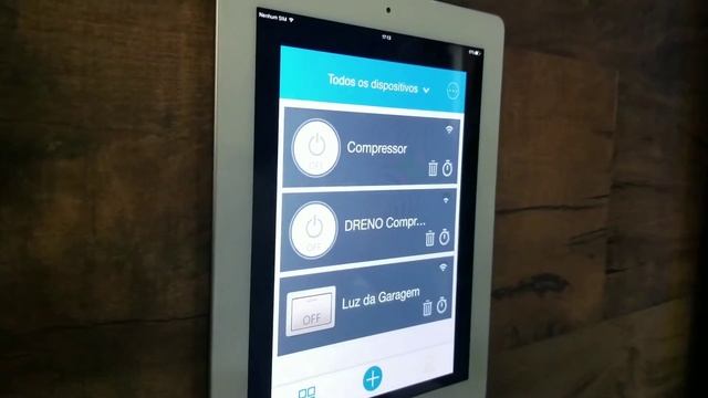 Automação wi-fi de compressor em consultório dentário