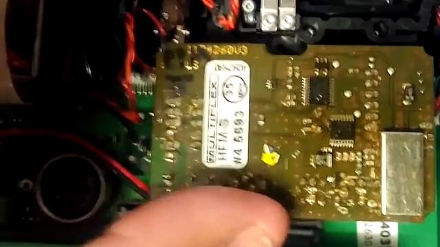 Переделка Multiplex royal EVO 9 35 MHz to 2.4 GHz