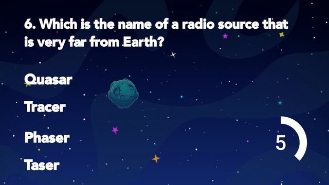 Astronomy and Space Quiz #1