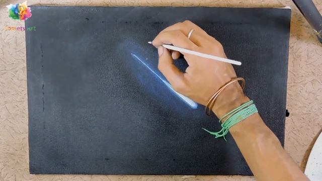 How to Draw Comet - Easy Comet Drawing [ Step by Step ]