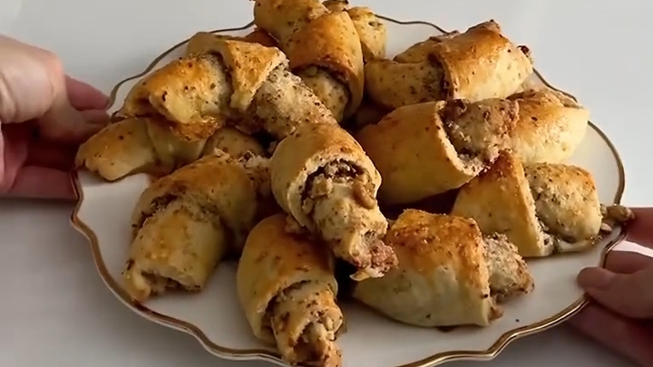 Рогалики...🥐☕😋    Рецепт в описании ✍️