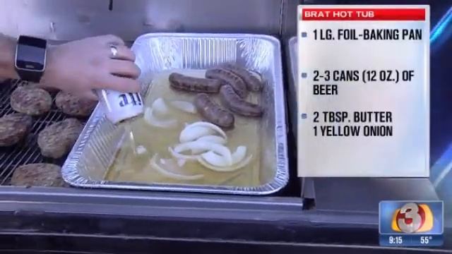 Giant 'Big Taste Grill' cooks up brats, burgers for game day