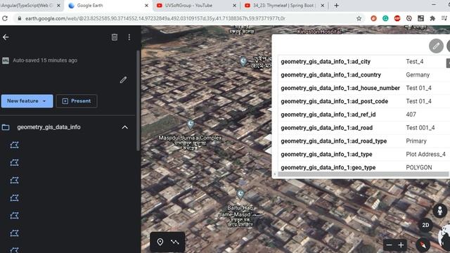 53_1: Google Earth | GeoServer | PostGIS | Geo Spatial GIS data Visualizations
