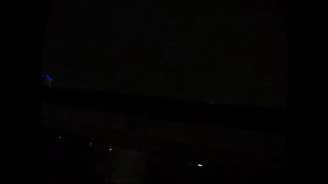 Красивая молния и гроза в Москве 16.04.18