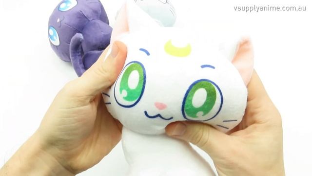 Luna Diana Artemis Sailor Moon Cute Sitting Cat plush Toys BANPRESTO