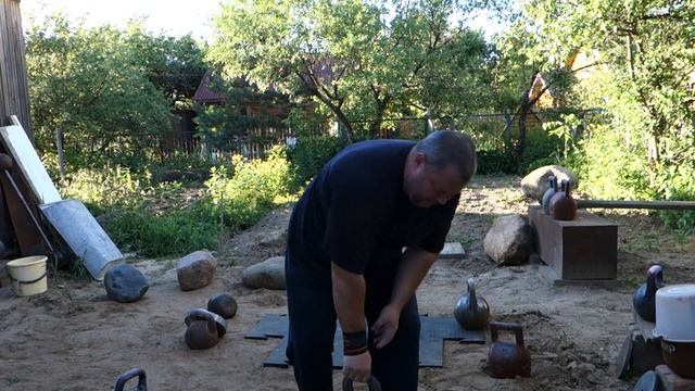 81,7 KG KETTLEBELL CLEAN WITHOUT FLAP ВЗЯТИЕ 81,7 КГ ГИРИ НА ГРУДЬ БЕЗ МАХА