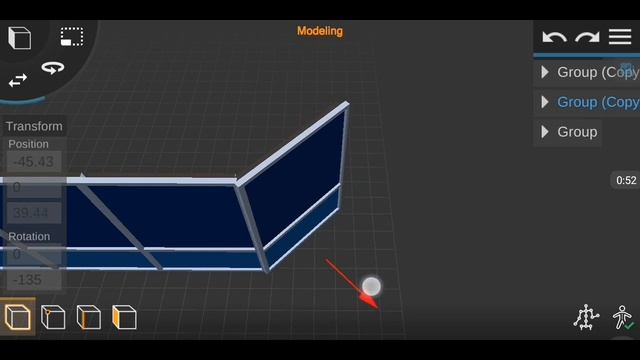 Prisma 3D : Modeling a low-poly skyscraper