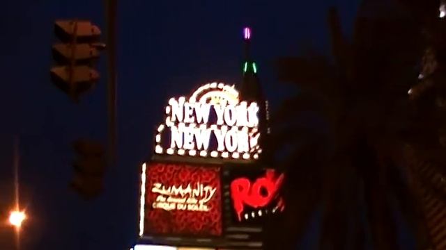 Las Vegas night. Ночной Лас Вегас