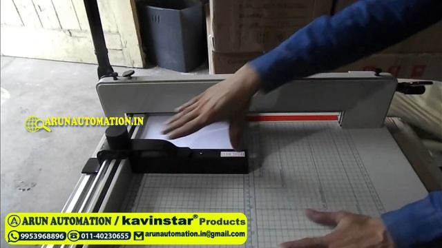 Manual Paper Cutting Machine - India's No.1 | Manual Notebook Cutting Machine | पेपर कटर मशीन