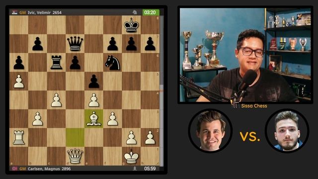 PODRÁ EL MATA GIGANTES SORPRENDER AL #1 DEL MUNDO🤯?? | Carlsen vs. Ivic | (CCT División I).