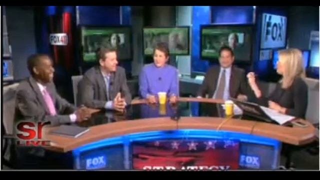 Mark Levine In Fox Strategy Room, Part 2