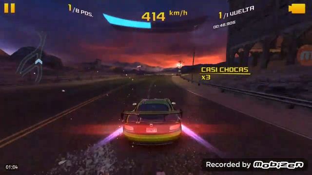 Asphalt 8 - Area 51 Cup - #1 -(01:12.171)- Viper SRT10 Pro