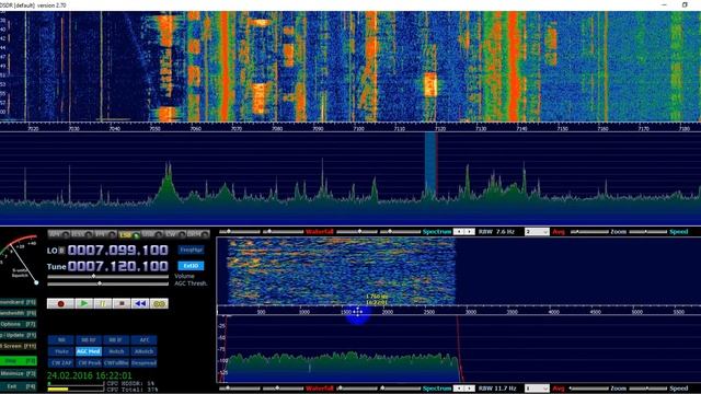 RED PITAYA WITH WIFI  HDSDR  BW=500KHZ