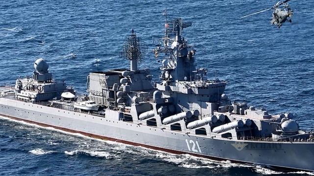 Ukraine military says it hit Russian cruiser warship with Neptune missiles