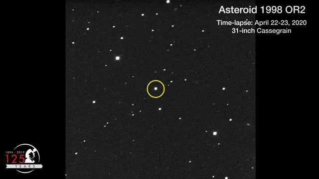 Asteroid 1998 OR2 Time-Lapse | April 2020